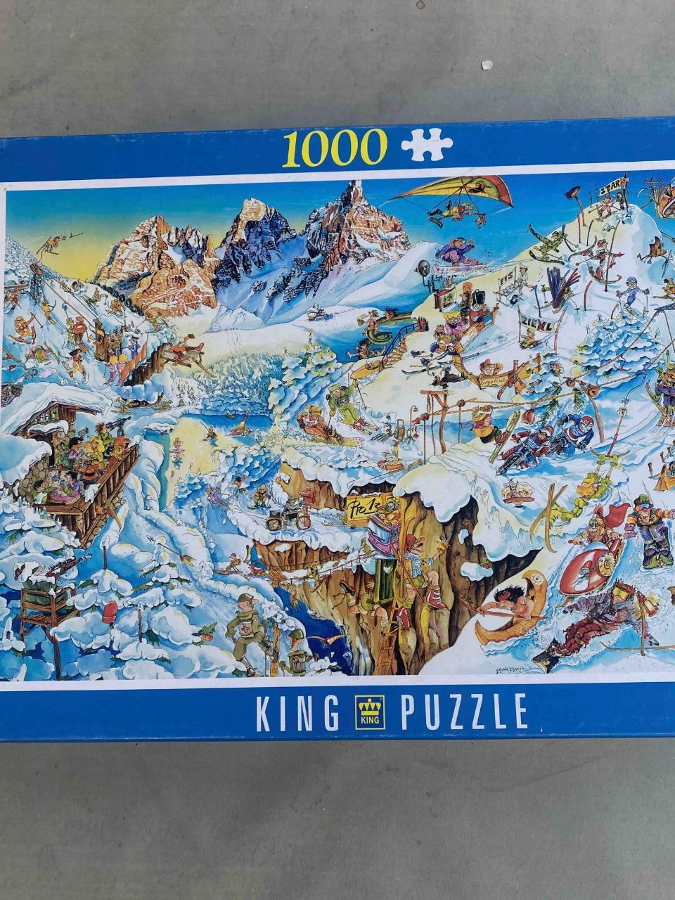 Puzzle 1000 pieces King (ski resort) – photo 3